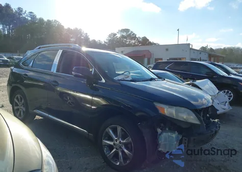 2010 Lexus Rx 350 z USA, uszkodzony, nr VIN 2T2ZK1BAXAC007781